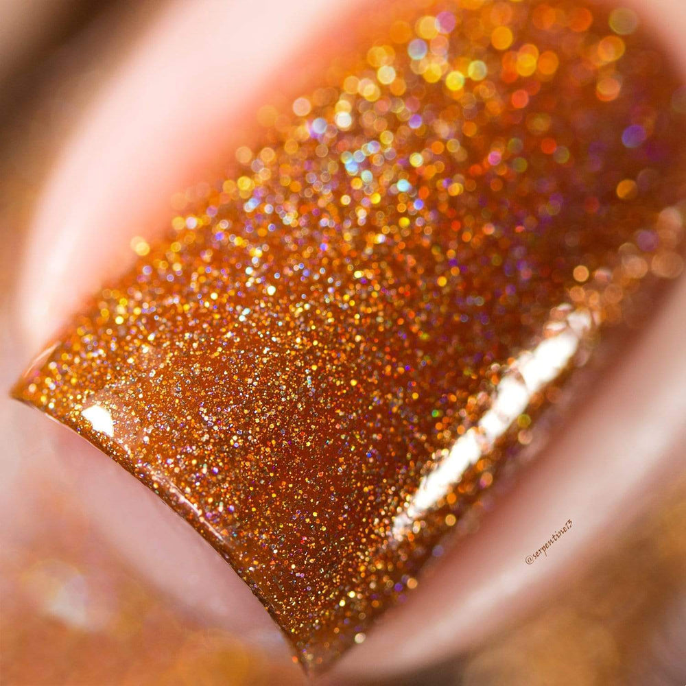 Fairy Tales: Firefly (P106) Copper Pearl Holographic Nail Polish