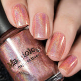 Fairy Tales: Pixie (P108) Pink Pearl Holographic Nail Polish