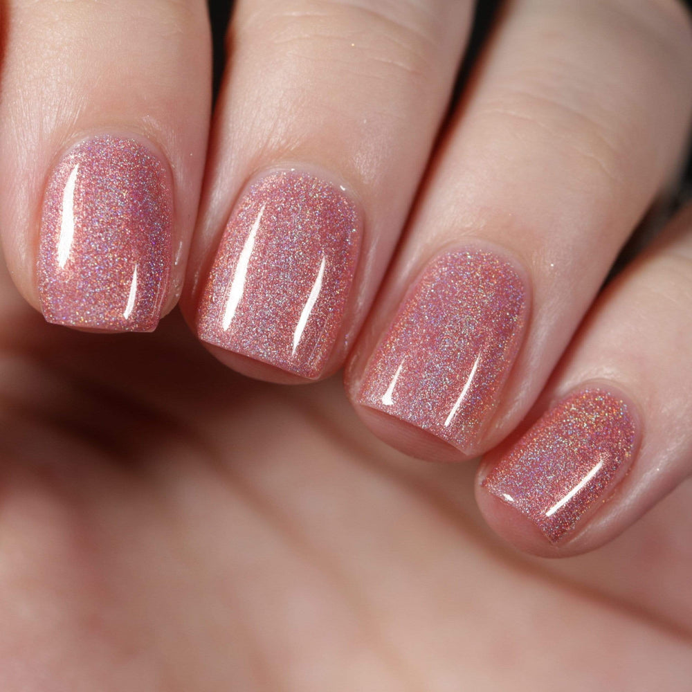 Fairy Tales: Pixie (P108) Pink Pearl Holographic Nail Polish