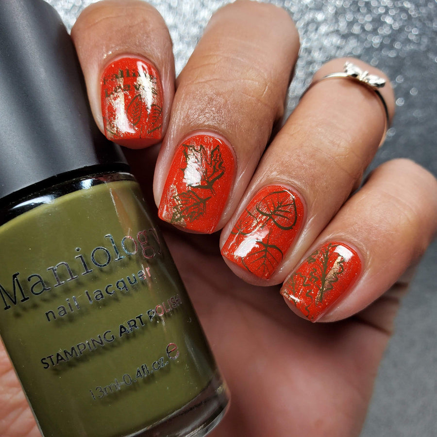 Fall Occasions: Reaper's Harvest (m255) - Nail Stamping Plate