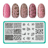 Flower Angel: Butterfly Wings (BM-XL352) - Nail Stamping Plate