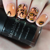 Forkin' Love Ya (m114) - Nail Stamping Plate