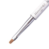 French Flat Tip Brush #103 - Premium Nail Art Manicure Clean Up Brush Line
