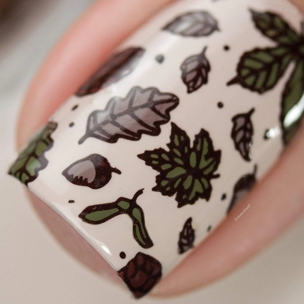 Friendly Forest: Fall-Themed Nail Stamping Starter Kit