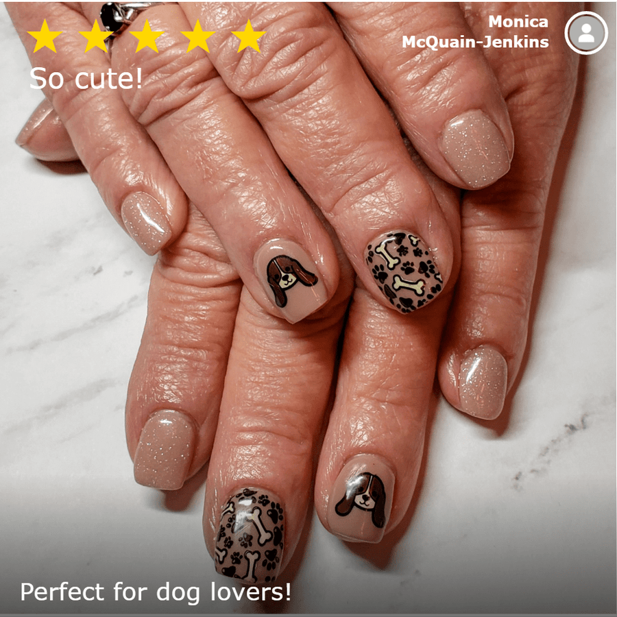 Fuzzy & Ferocious: Dog People/Canine Lover (m143) - Nail Stamping Plate