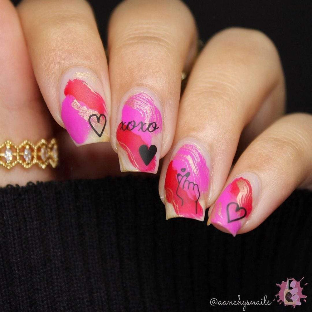 Galentine's Day Occasions: Better Together (m182) - Nail Stamping Plate