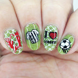 Game On: Goal Getter (M307) - Nail Stamping Plate