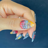 Game On: Spike It (M308) - Nail Stamping Plate