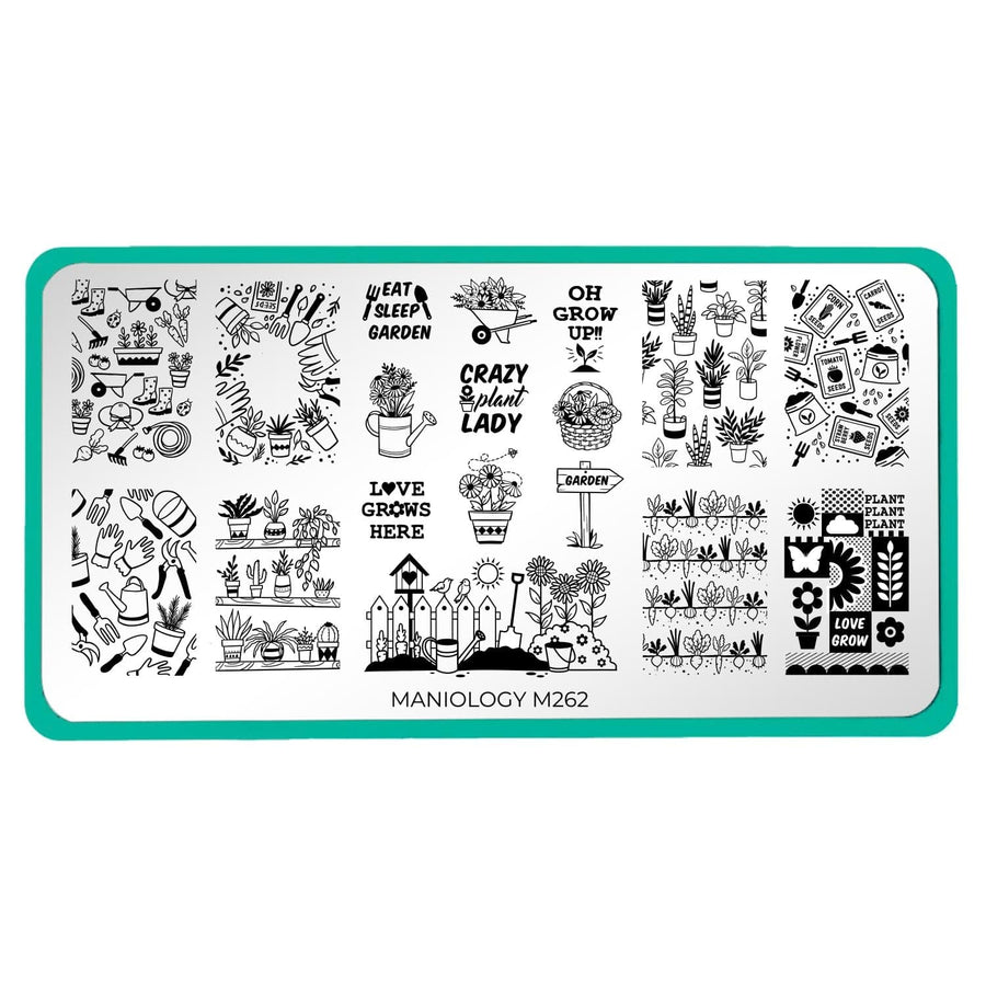 Garden Shed (m262) - Nail Stamping Plate