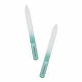 Glass Nail Files w/Protective Sleeves - Set of 2