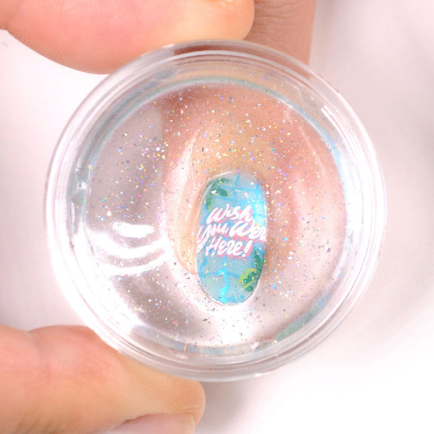 Glitter Dome Monocle Stamper