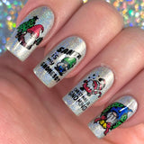 Gnome Alone (M339) - Nail Stamping Plate