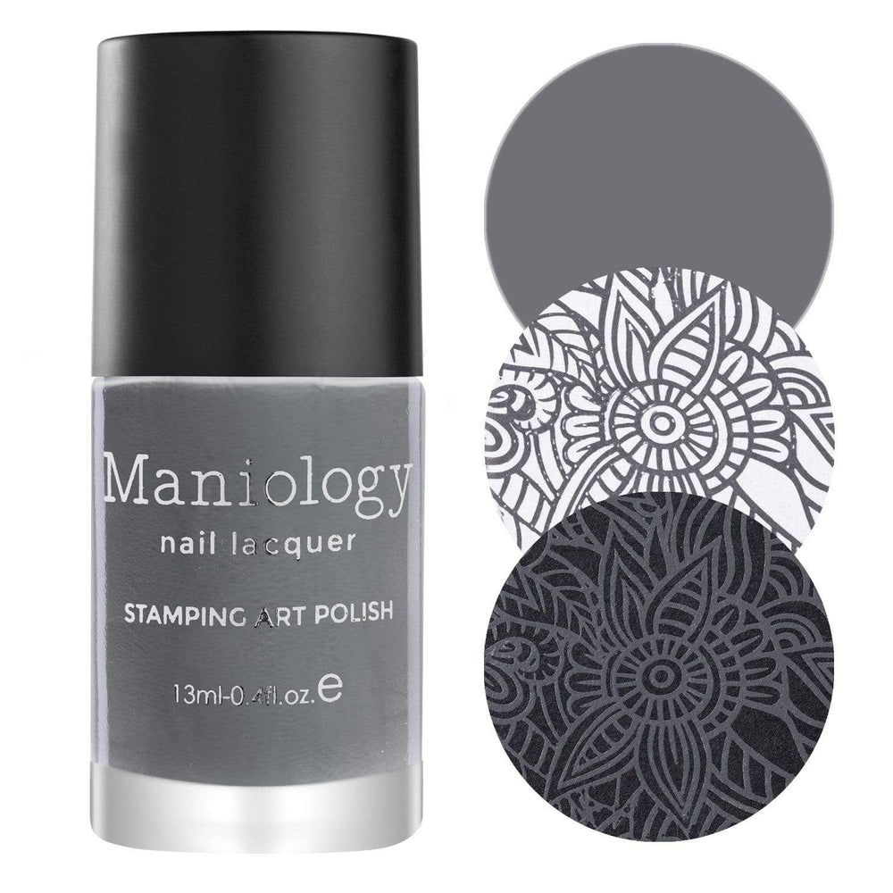 Gray Scale: 3-Piece Gray Stamping Polish Set