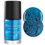 A Blue Duochrome Stamping Polish from Grimm's Nightfall Collection: Glass Slipper by Maniology.