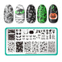 Halloween: Bad to the Bone (m158) - Nail Stamping Plate
