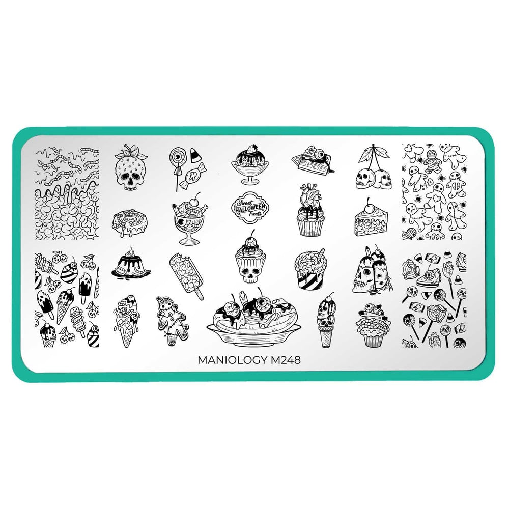 Halloween Treats (M248) - Nail Stamping Plate