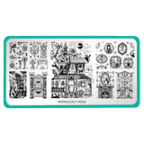Haunted House (m242) - Nail Stamping Plate
