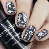 Haunted House (m242) - Nail Stamping Plate