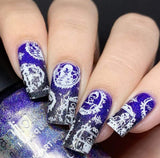 Haunted House (m242) - Nail Stamping Plate