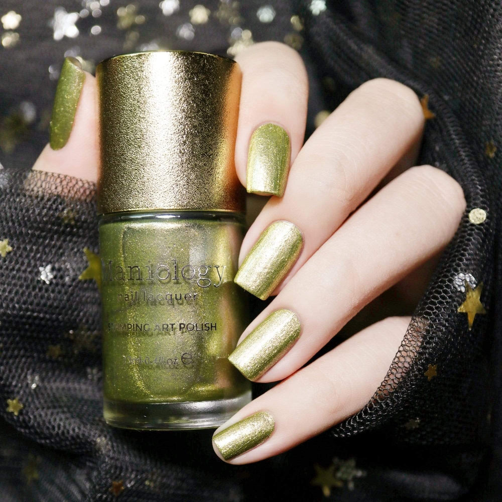 Holiday Party Collection: It's Lit (B262) - Gold Metallic Stamping Polish