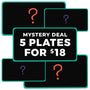 **Hot Mystery Deal**  -  5 Nail Stamping Plates for $18!  Random Assortment - Original Value at $40 (1 Per Customer)