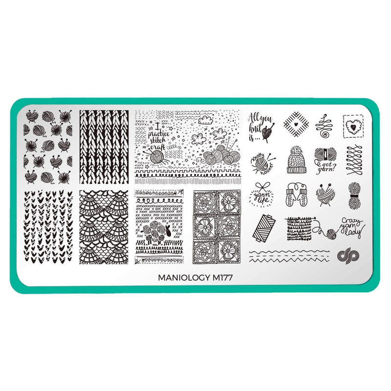 Maniology Sweet & Sultry (M187) Nail Stamping Plate