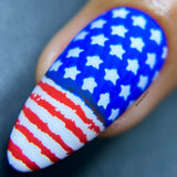 Land of the Free (M317) - Nail Stamping Plate
