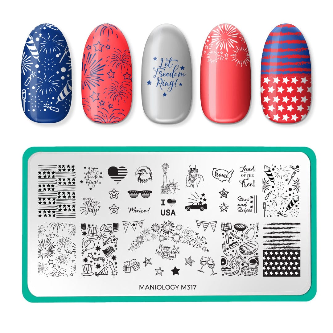 Maniology Sweet & Sultry (M187) Nail Stamping Plate