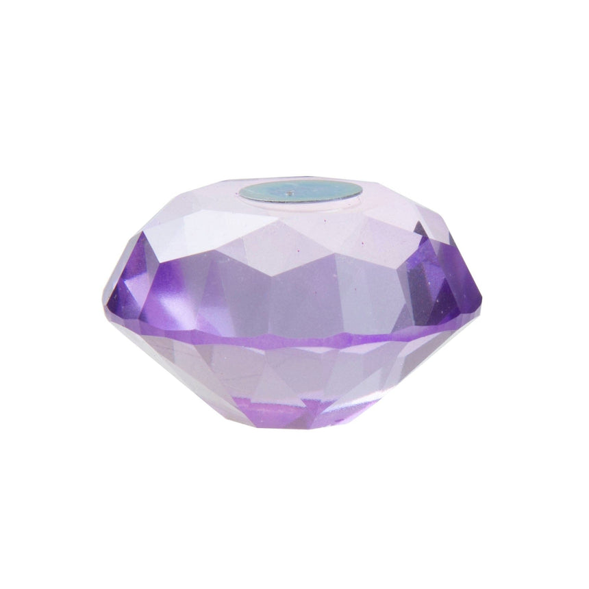 Magnetic Nail Tip Stand Holder and Storage Container - Silver Tin