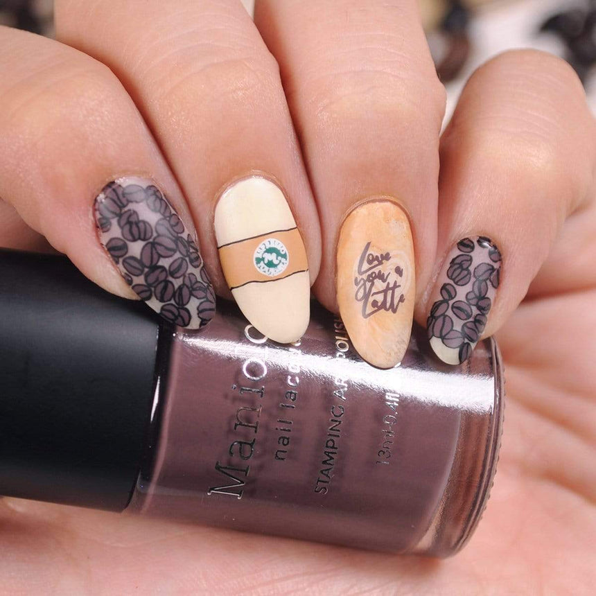 Boba (B330) - Deep Brown Stamping Polish