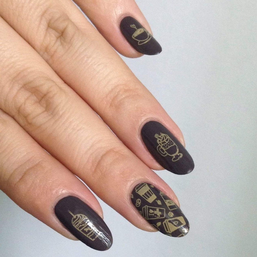 Boba (B330) - Deep Brown Stamping Polish