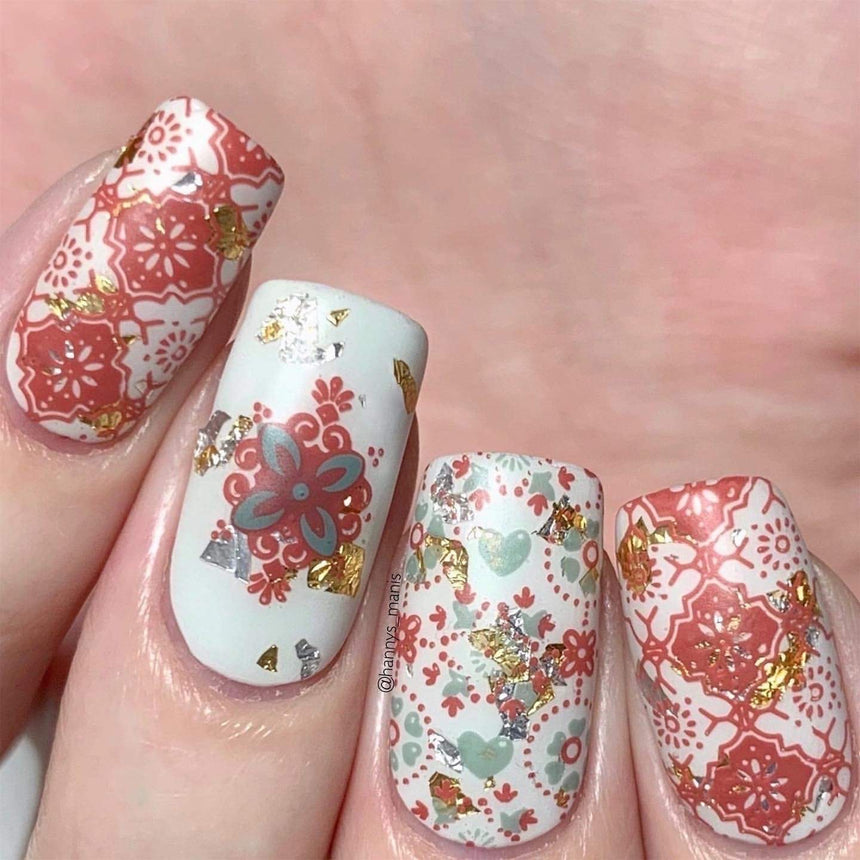 Shangri-La (B296) - Dusty Blue Stamping Polish