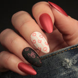 Candy Apple (B456) - Shimmer Red Stamping Polish