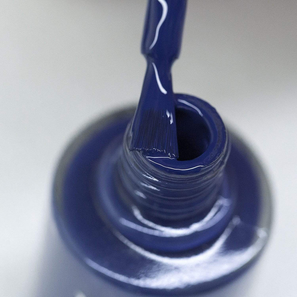 Shibori (B265) - Navy Blue Cream Stamping Polish
