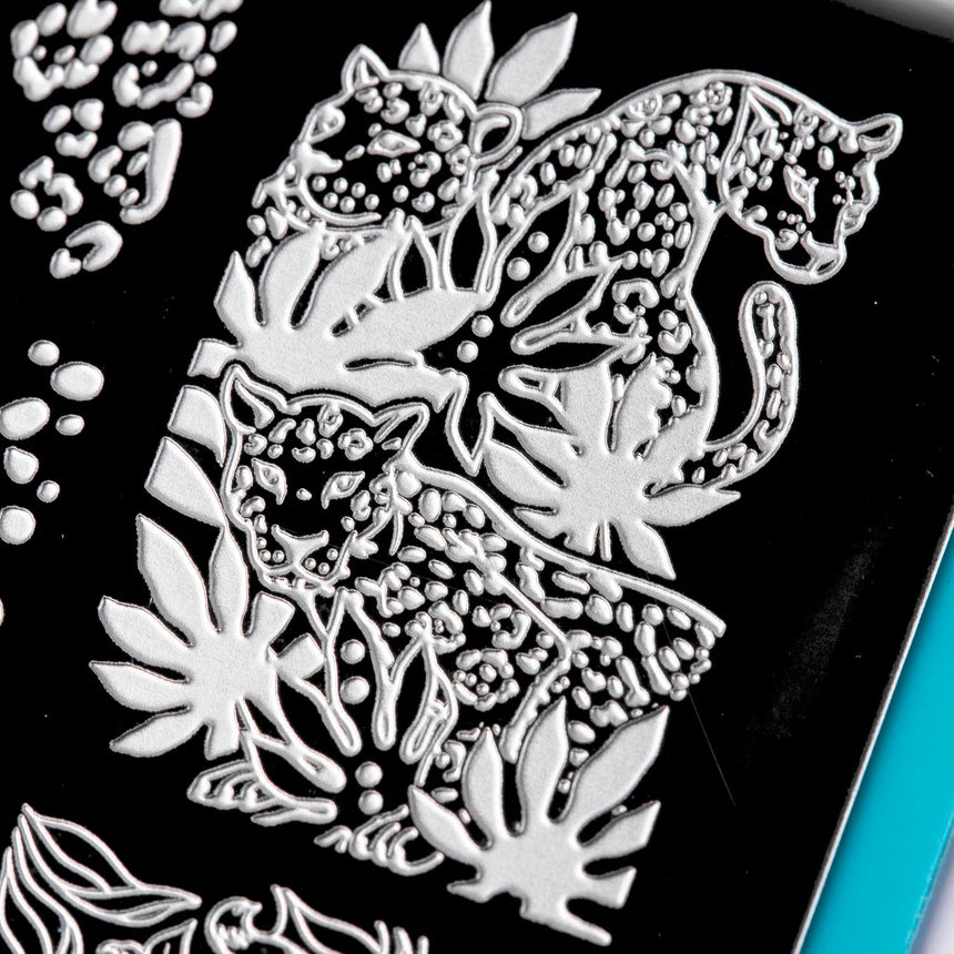 Into the Wild: Jungle Beat (MXM083) - Nail Stamping Plate
