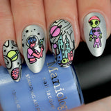 Planetary Xplorer: Starstruck Mission (MXM081) - Nail Stamping Plate