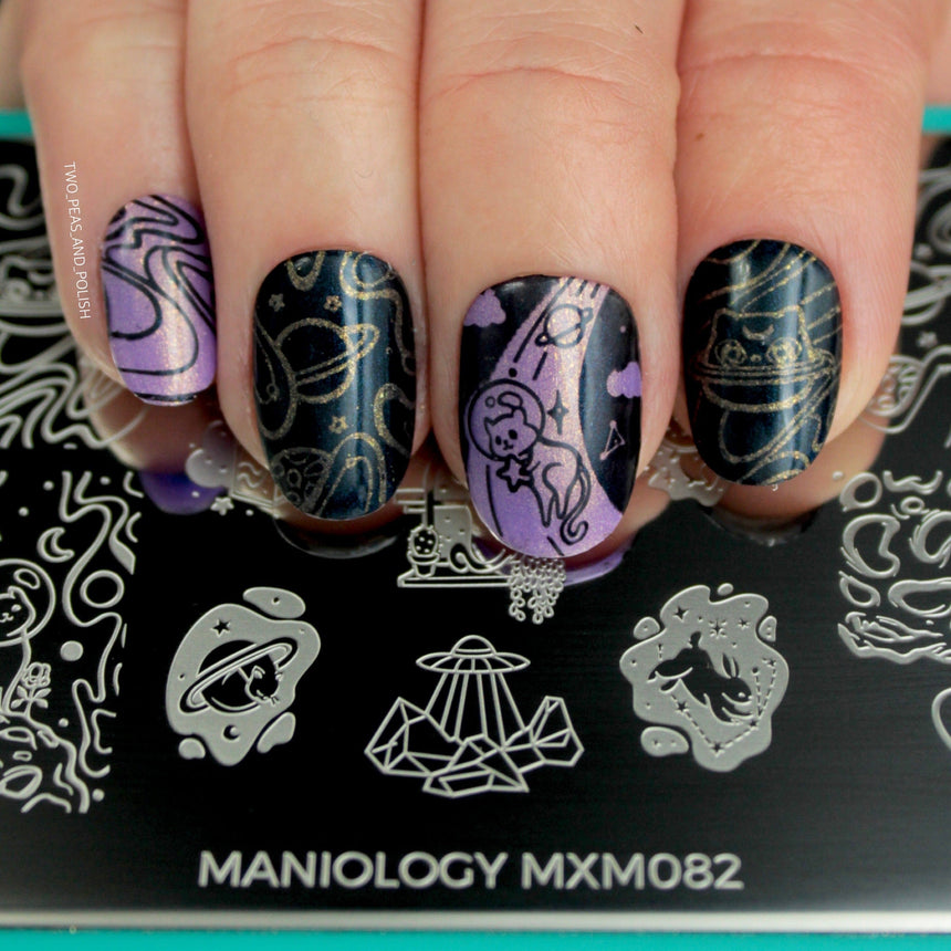 Planetary Xplorer: Meow-terverse (MXM082) - Nail Stamping Plate