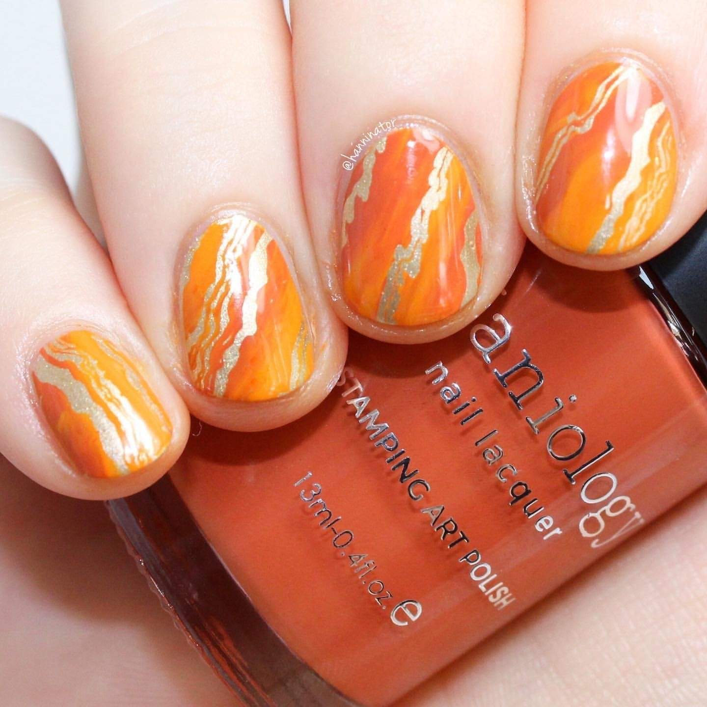 Esmate Nagellack In Orange – Knalliger Look, 11 Ml