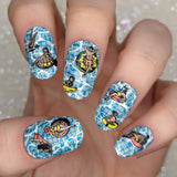 Pool Party: Lap Life (MXM079) - Nail Stamping Plate