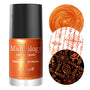 Maniology stamping polish in metallic orange - Doom (B405)