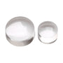 A Mini Dual Ended Clear Silicone Replacement Heads that gives you gives you: (1) 0.9mm and(1) 0.6mm.