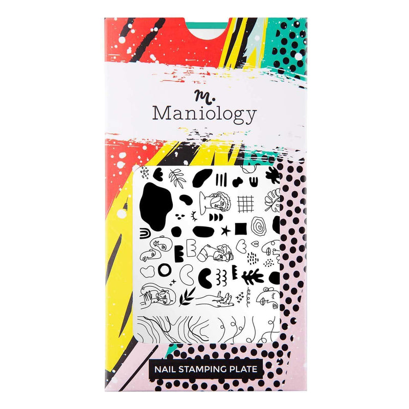 Modern Masterpiece Nail Stamping Plate | Maniology