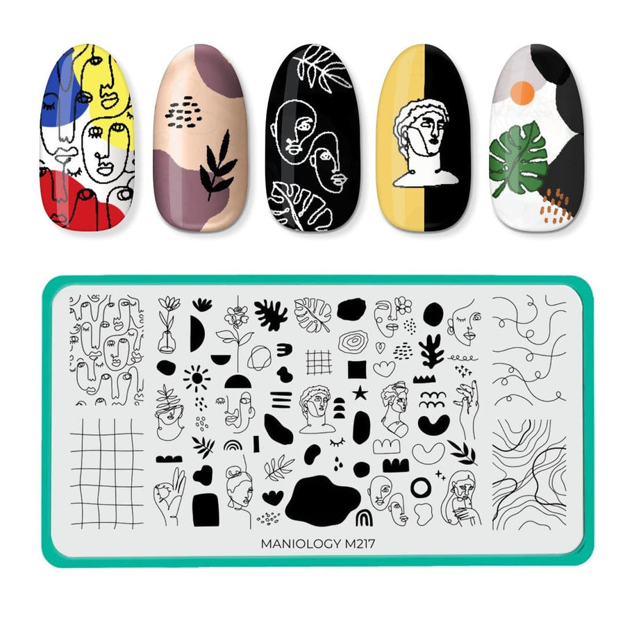 Artist Collaboration: Hannys_Manis (m055) - Nail Stamping plate