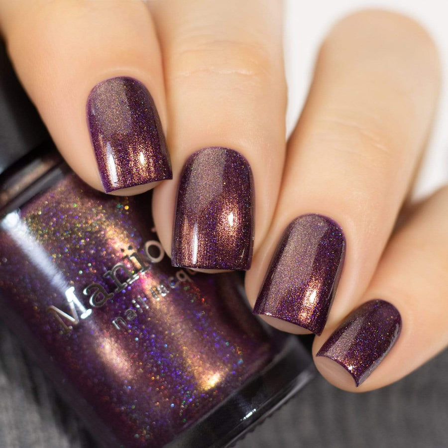 Maniology scattered holographic nail polish in Flirty