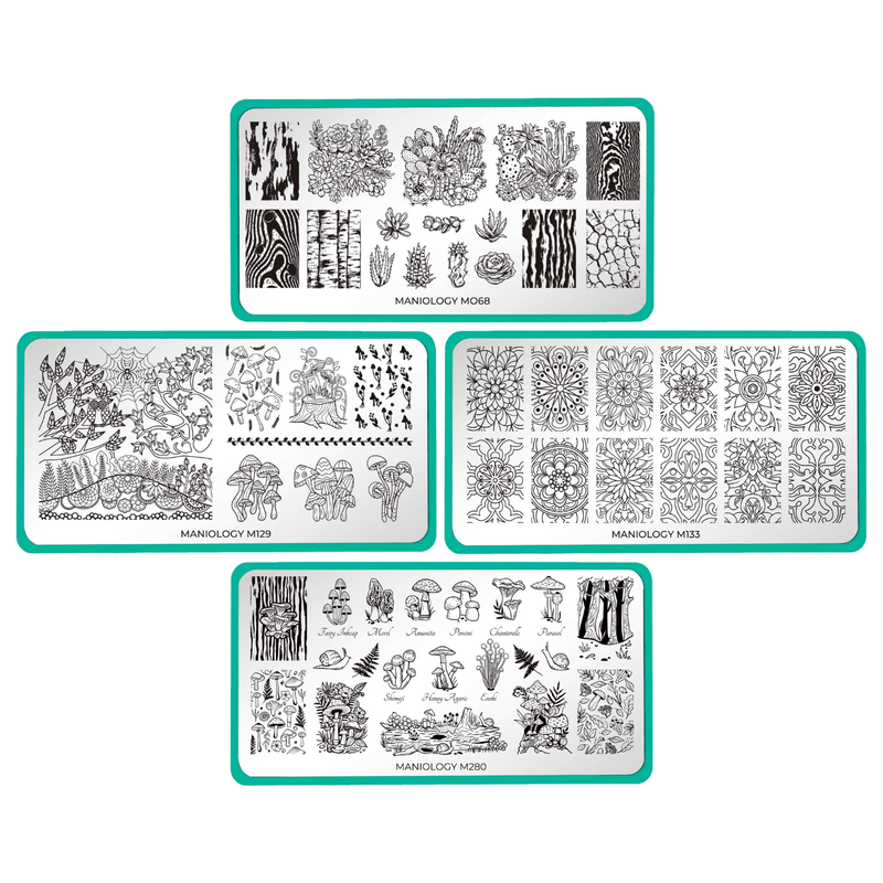Sorcery & Spells: Set of 4 Nail Stamping Plates – Maniology