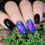 Mystic Woods: Leafy Feathers/Butterfly Wings (m127) - Nail Stamping Plate