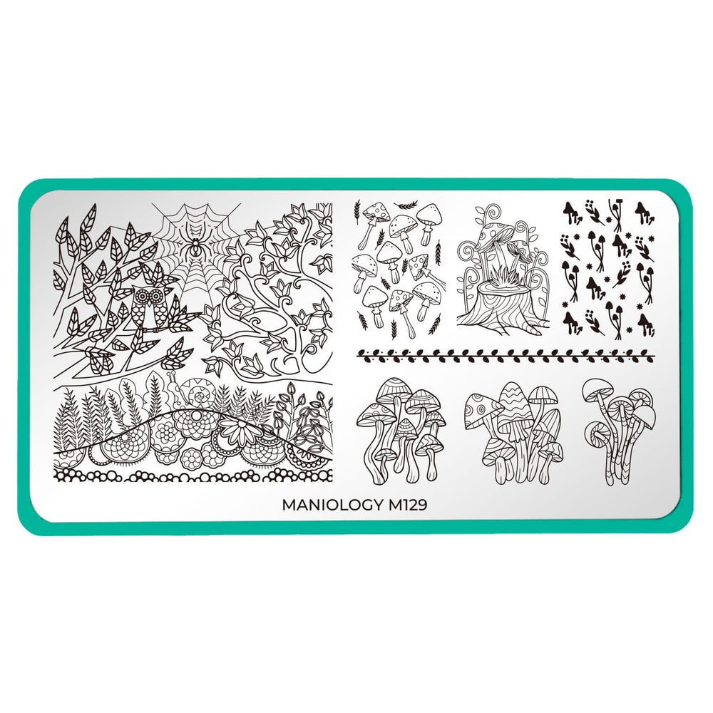 Mystical Woods: Set of 4 Nail Stamping Plates
