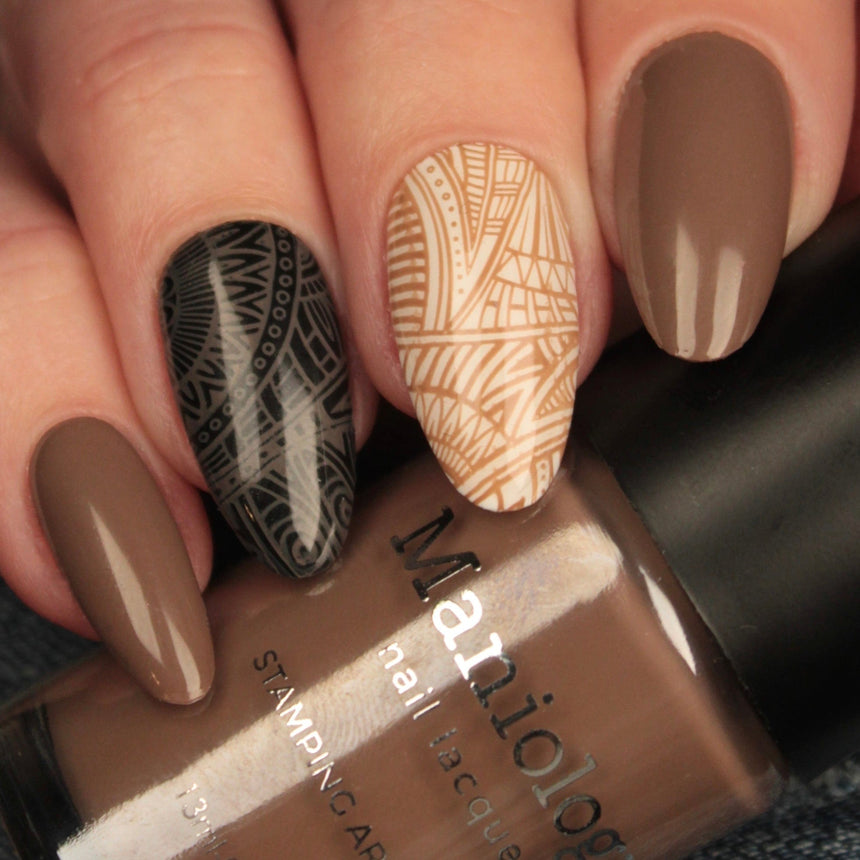 Mythos Collection: Arabica (B201) Light Brown Stamping Polish