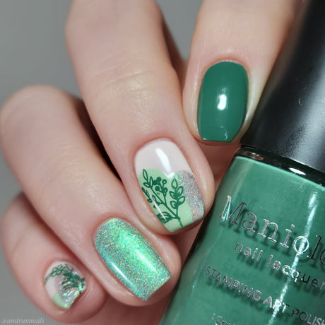 New Growth (m282) - Nail Stamping Plate