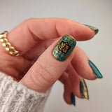 New Year: Art Deco (m260) - Nail Stamping Plate